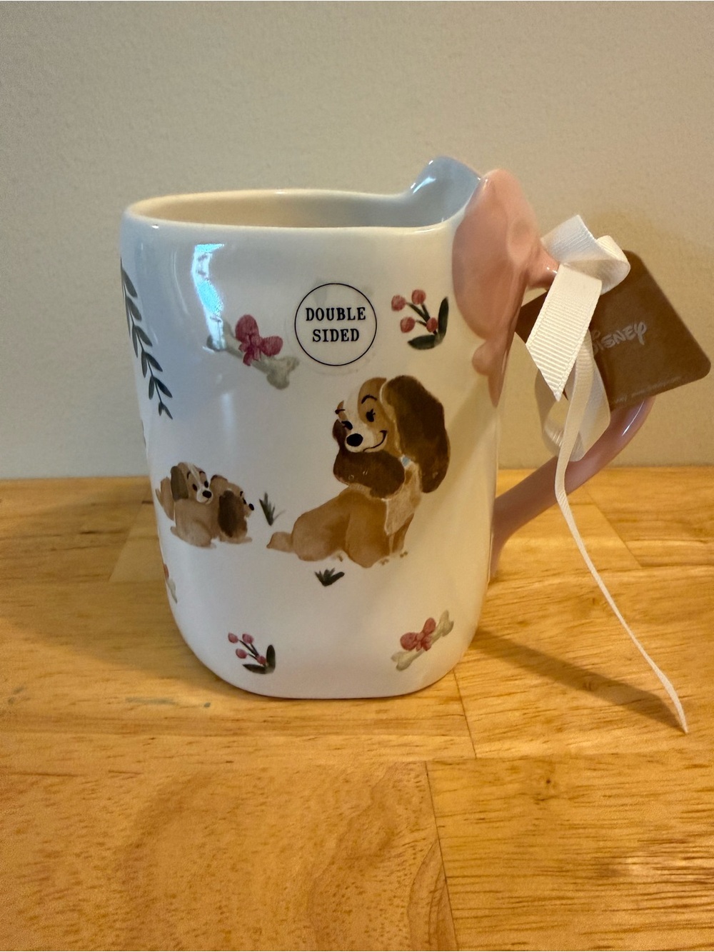 Rae Dunn “Puppy Love” Lady and The Tramp mug